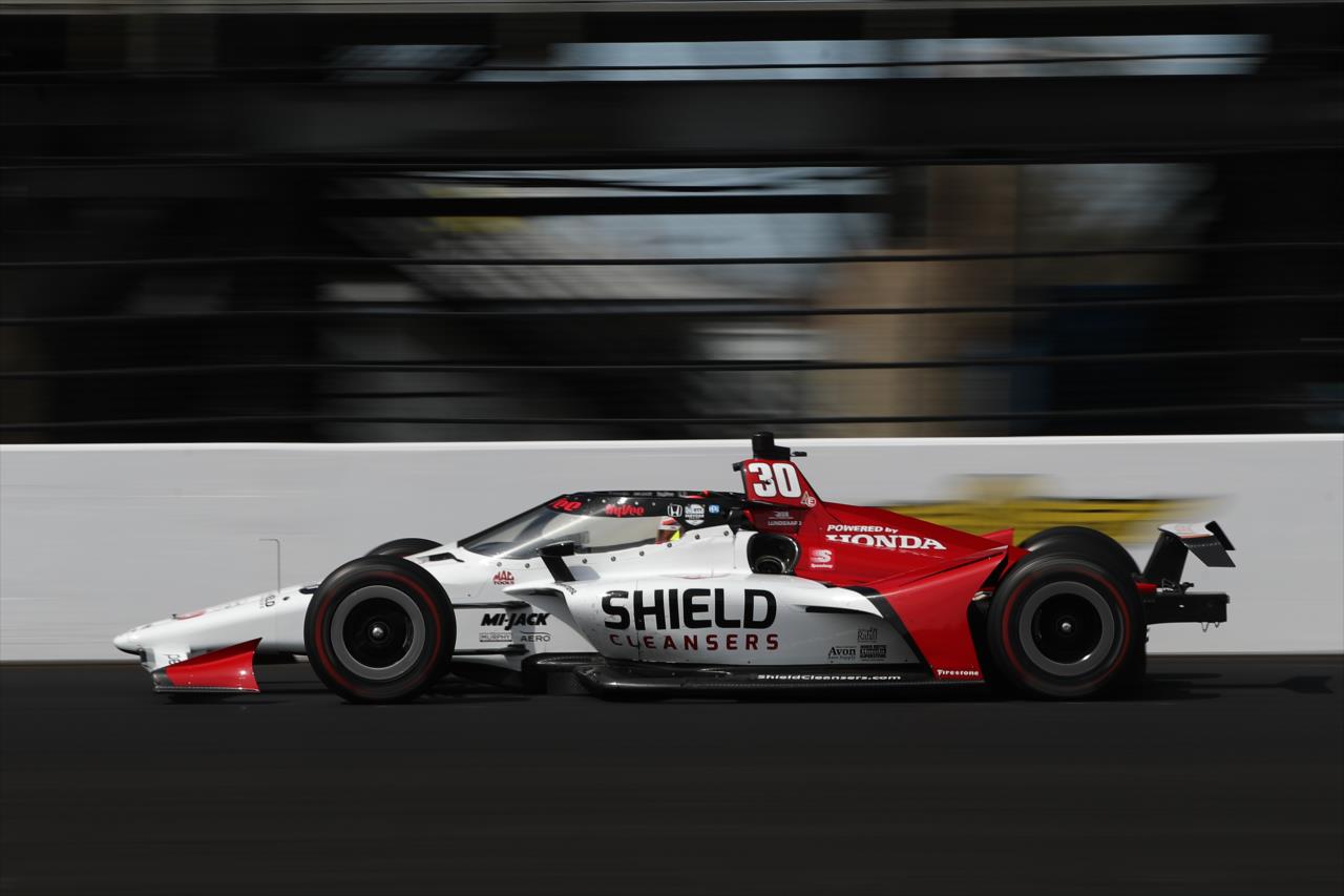 Christian Lundgaard - Indianapolis 500 Open Test - By: Chris Owens -- Photo by: Chris Owens